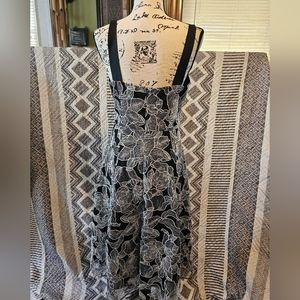 Beautiful black floral dress